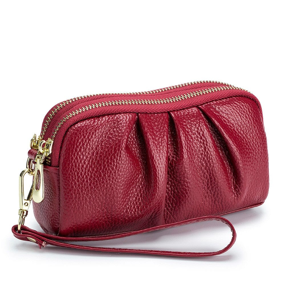 Belluova™ Pleated Wristlet Wallet