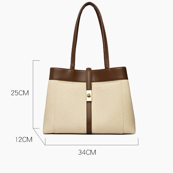 Belluova™ Designer Leather Tote Bag
