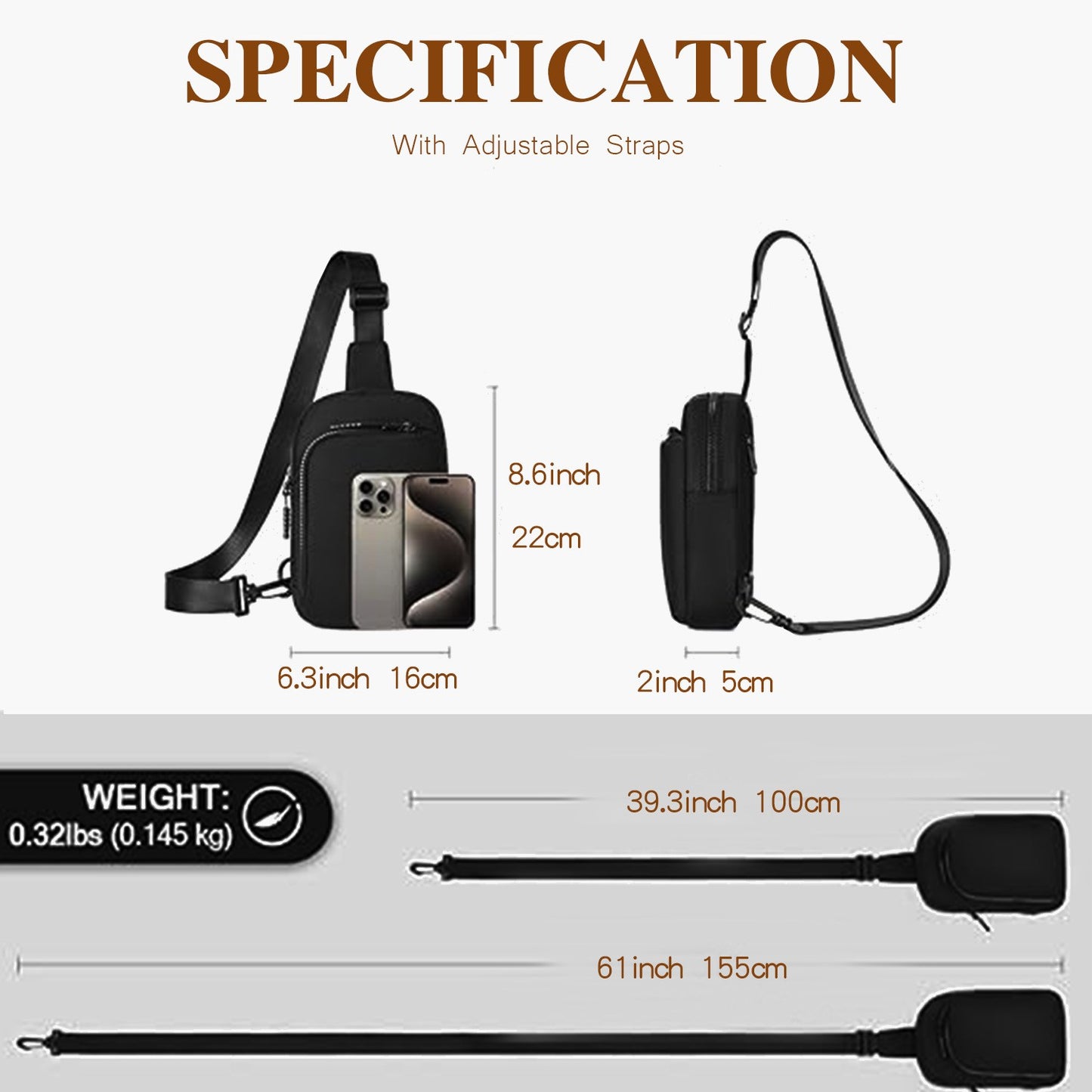 Belluova™ Waterproof Chest Bag