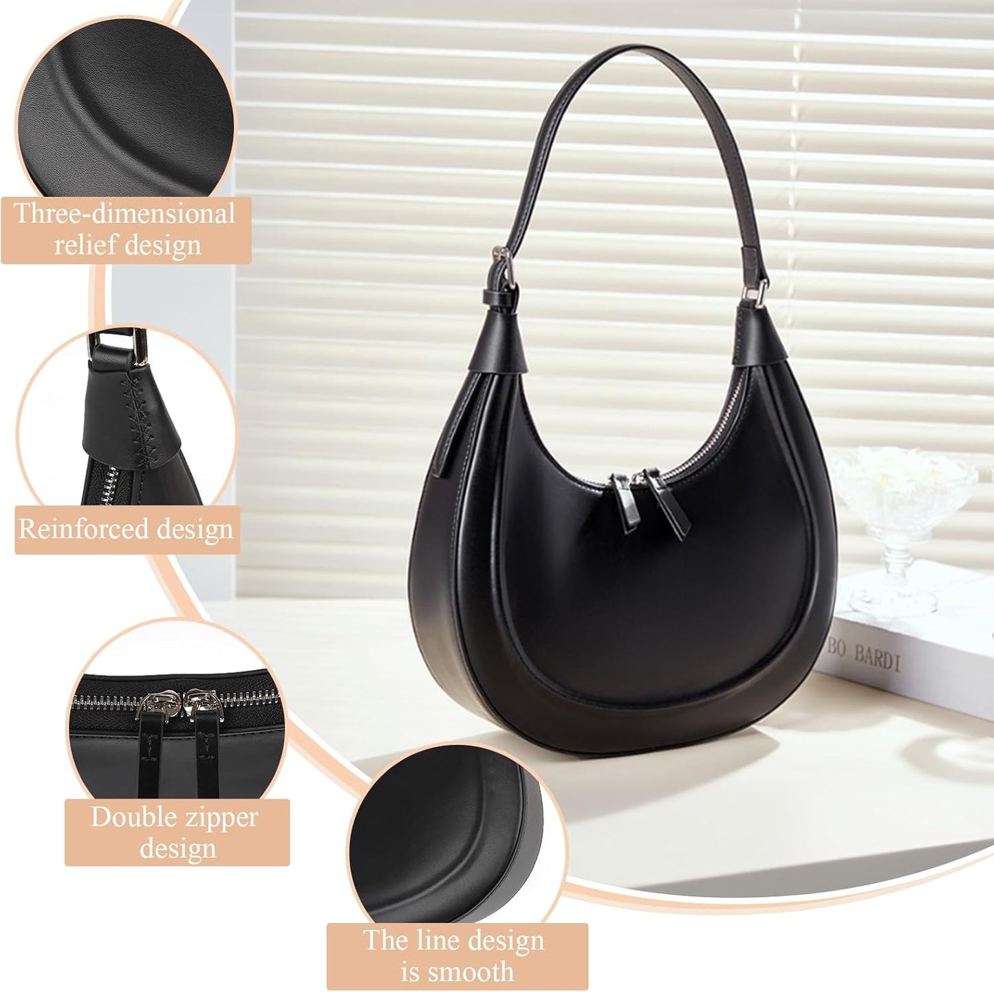 Belluova™ Exquisite Underarm Shoulder Bag