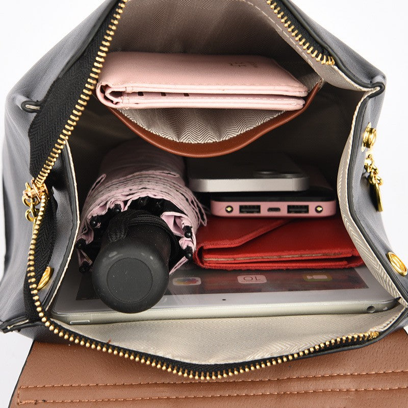 womens leather backpack