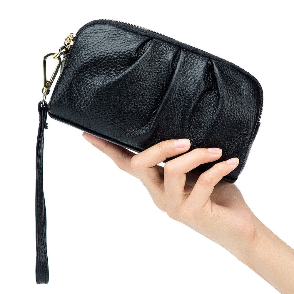 Belluova™ Pleated Wristlet Wallet