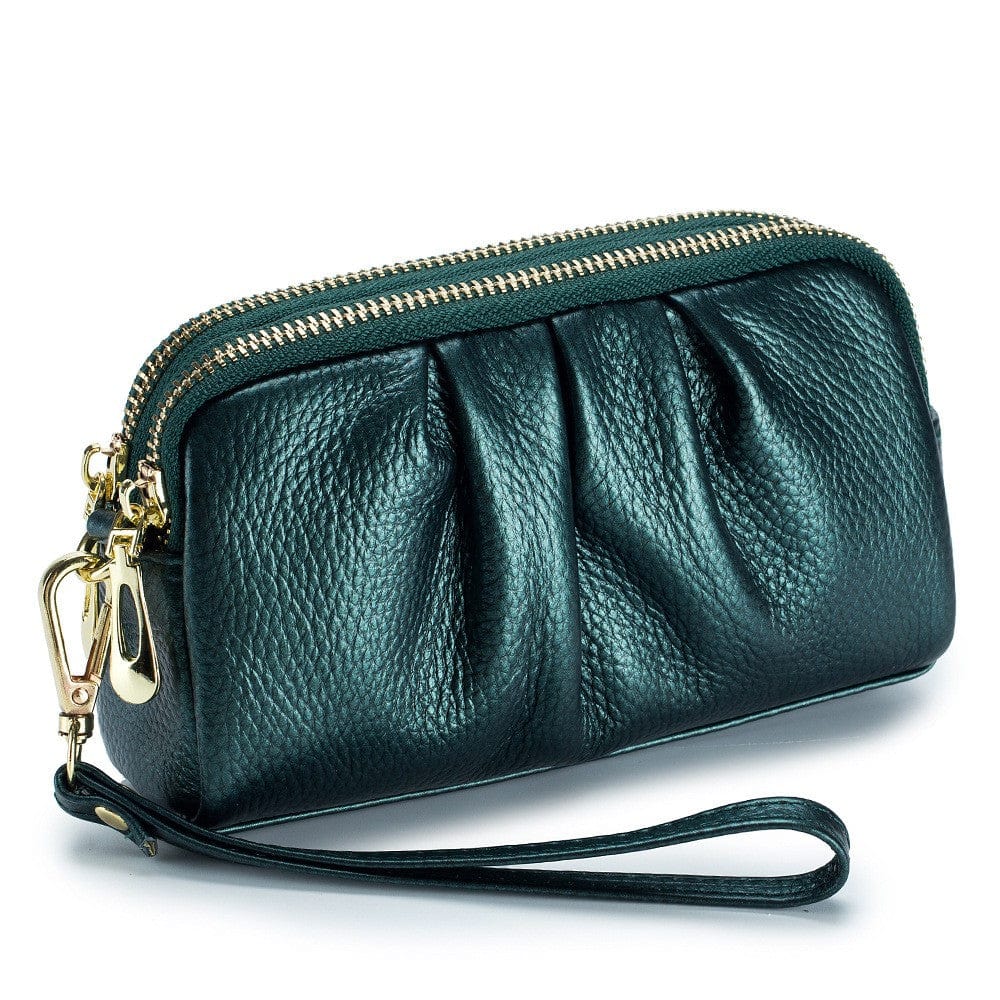 Belluova™ Pleated Wristlet Wallet