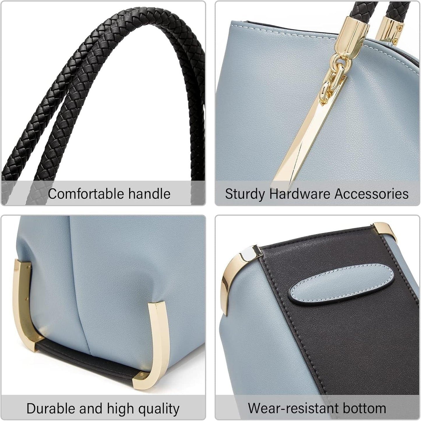 Belluova™ Large Leather Tote Bag