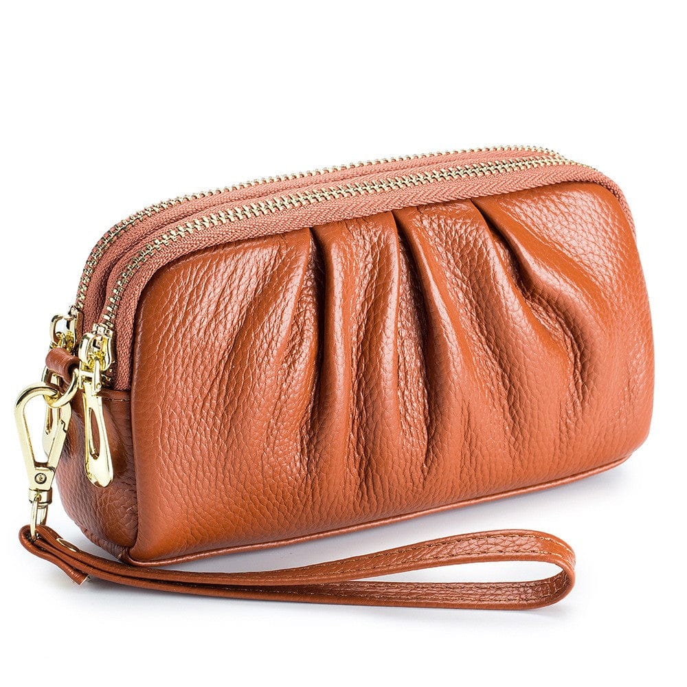 Belluova™ Pleated Wristlet Wallet