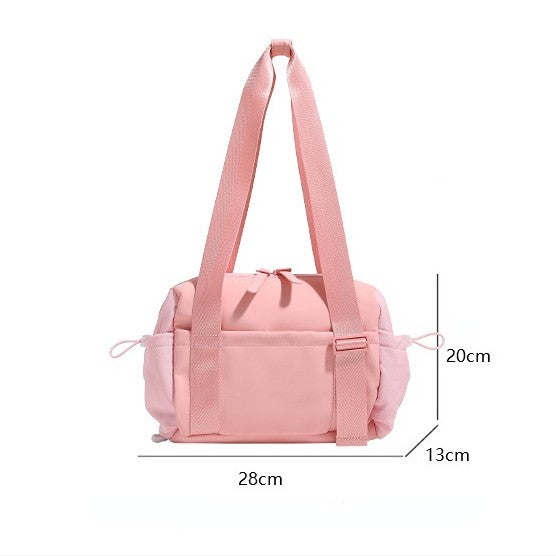 the size of Belluova cute gym bag is 28cm*13cm*20cm