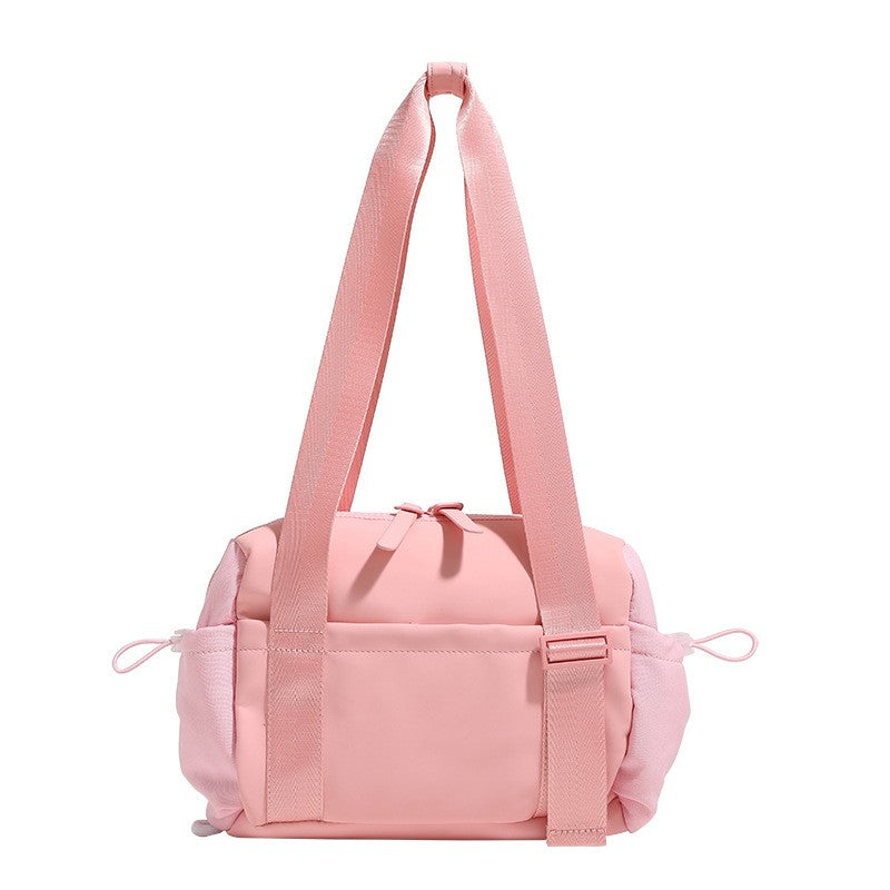 Belluova women small pink gym duffle bag for essentials