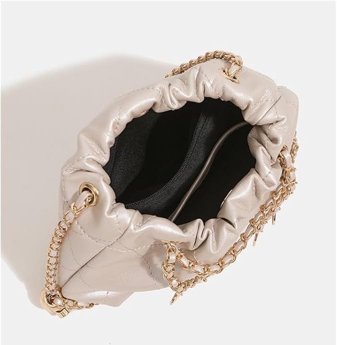 Belluova™ Quilted Chain Sling Bag