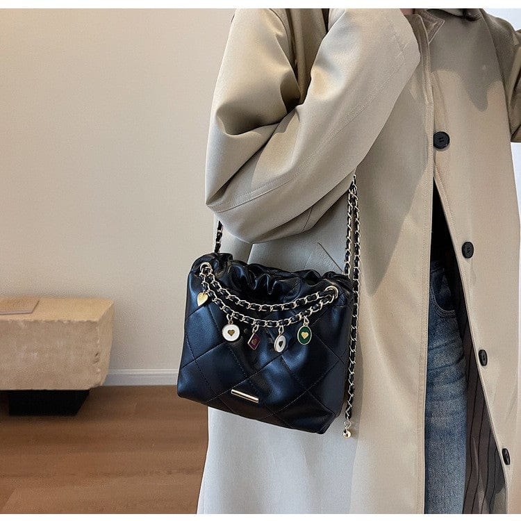Belluova™ Quilted Chain Sling Bag