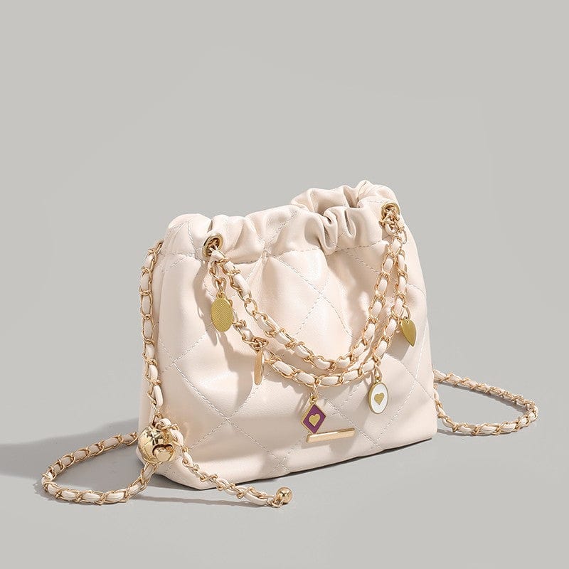 Belluova™ Quilted Chain Sling Bag