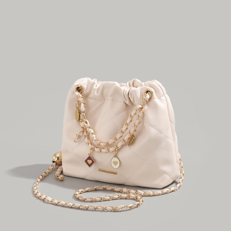 Belluova™ Quilted Chain Sling Bag