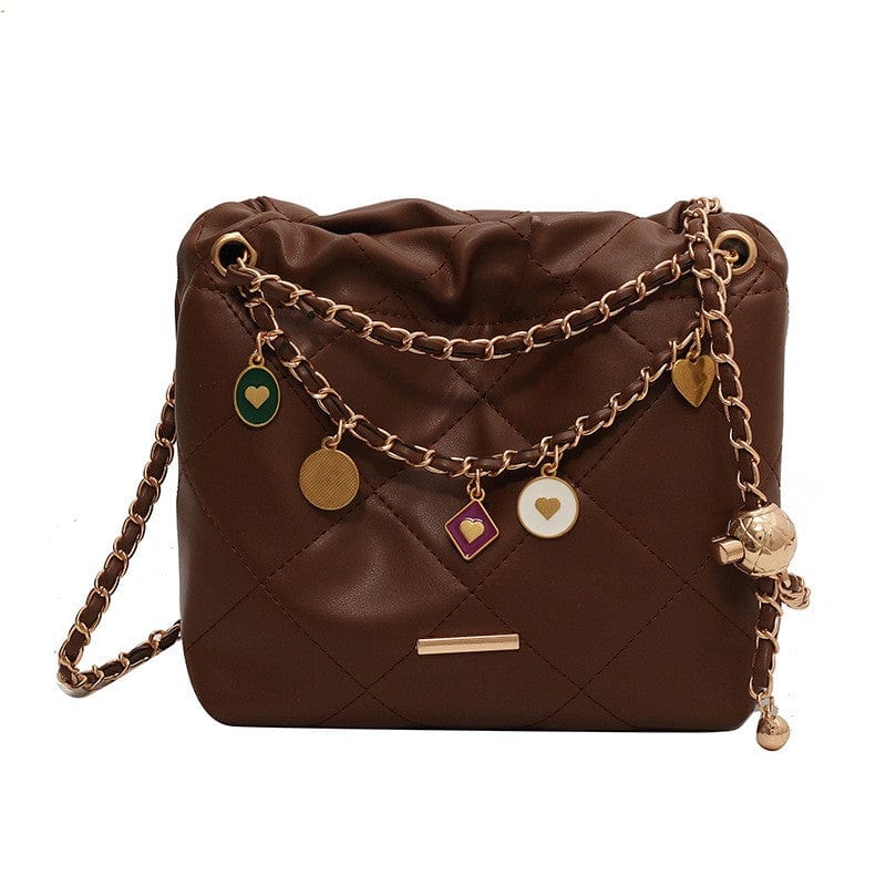 Belluova™ Quilted Chain Sling Bag