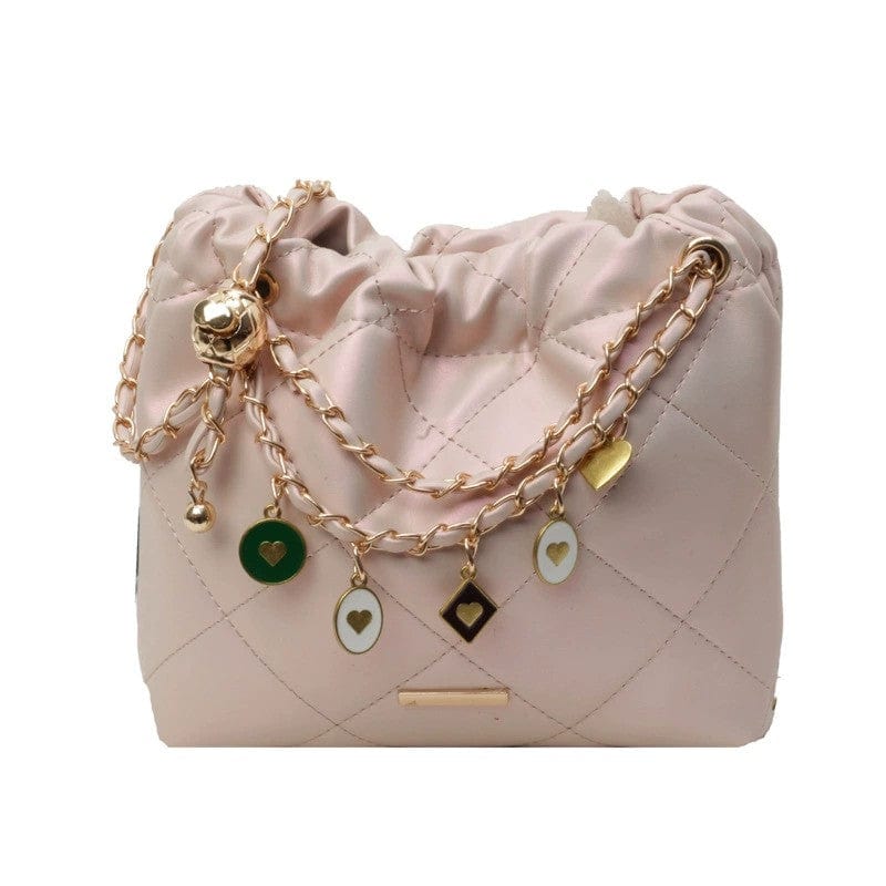 Belluova™ Quilted Chain Sling Bag