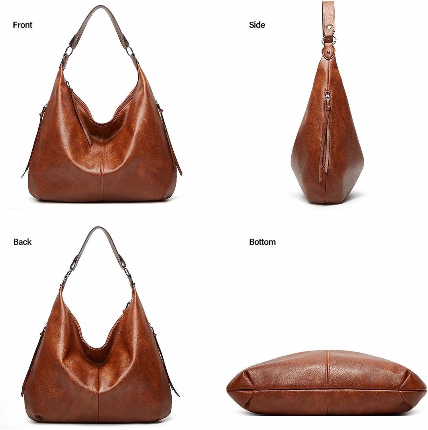 Belluova™ 3 In 1 Hobo Shoulder Handbag Set