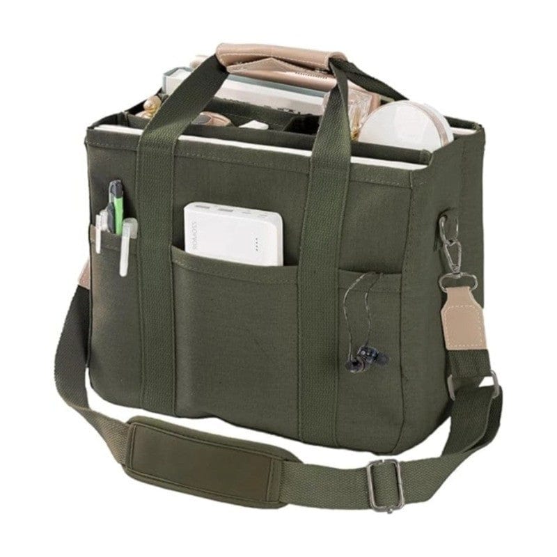 Belluova™ Canvas Work Tote Bag