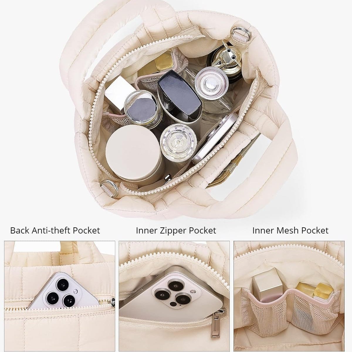 Belluova™ Small Puffer Tote Bag