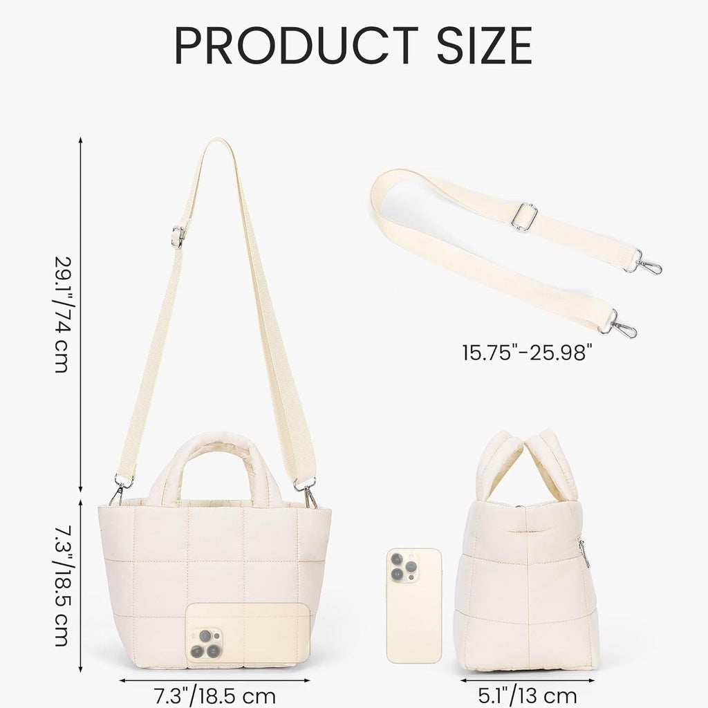Belluova™ Small Puffer Tote Bag