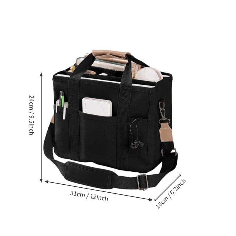 Belluova™ Canvas Work Tote Bag