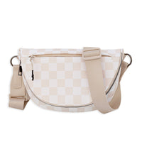 Beige Checkered