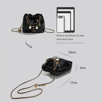 Belluova™ Quilted Chain Sling Bag