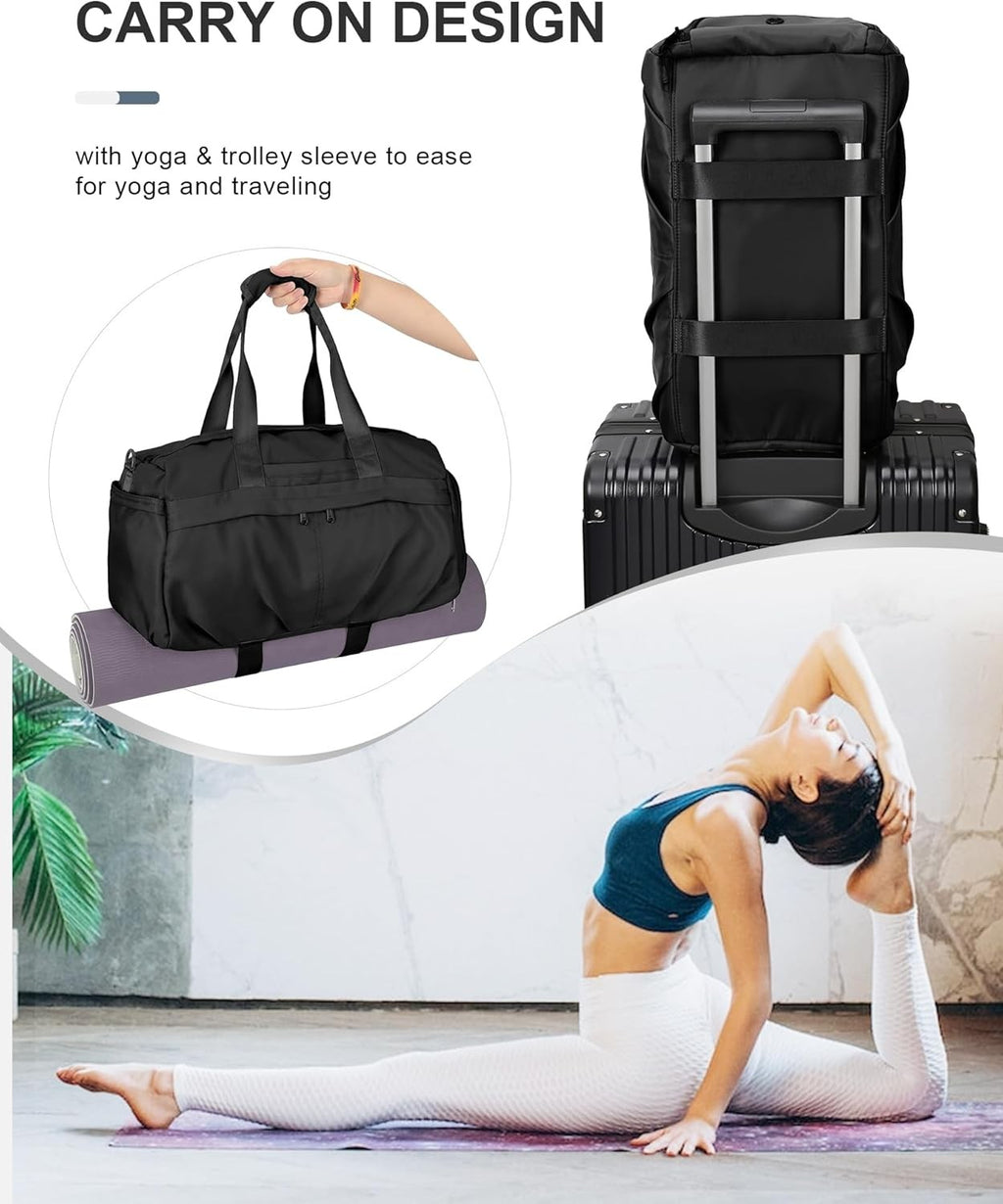 Simple yoga travel bag for women | womens can be fixed on the suitcase