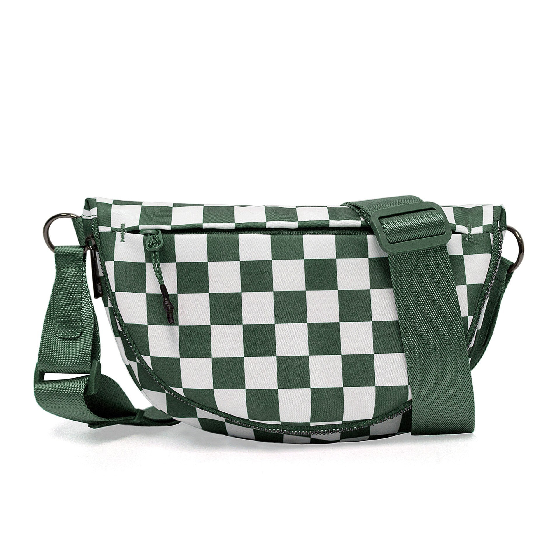 The belluova army green mini sling crossbody bag is cute and beautiful.