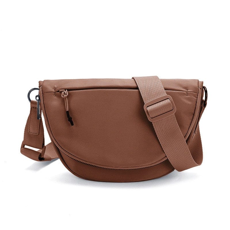 The belluova mini brown crossbody sling bag is suitable for work, shopping, travel and daily outing