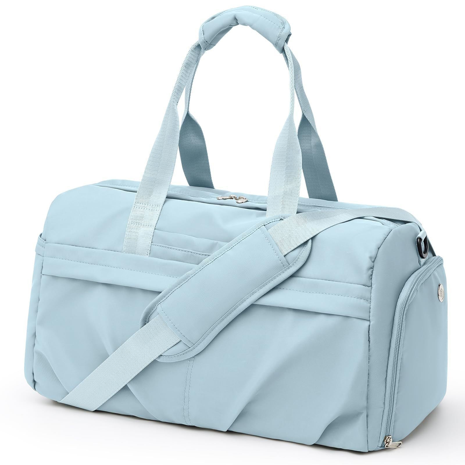 women | womens crossbody travel bag | best sky blue duffel bags