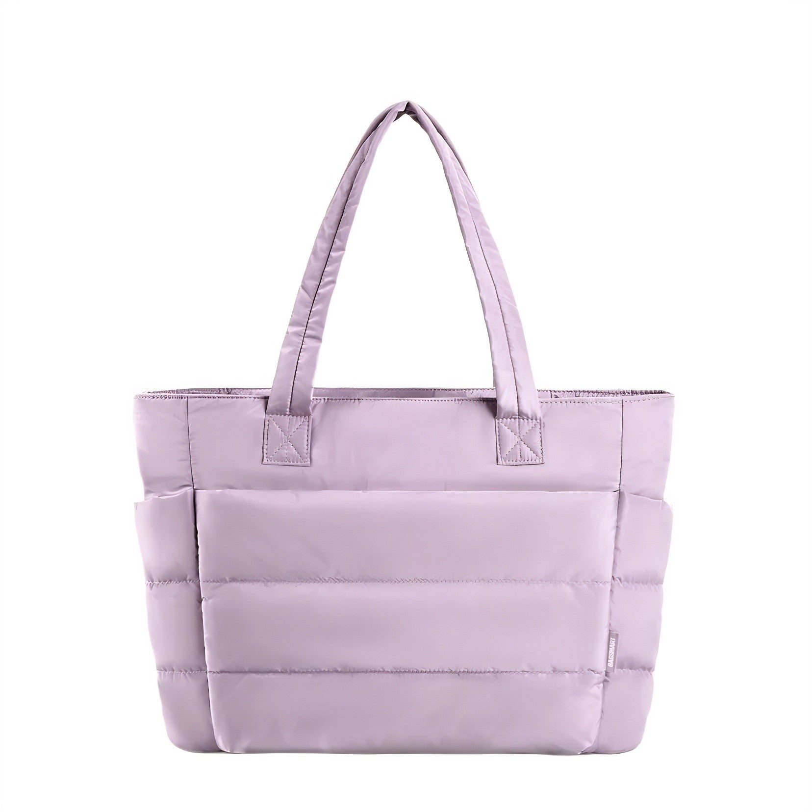 Women Quilted Puffer tote bag is spacious