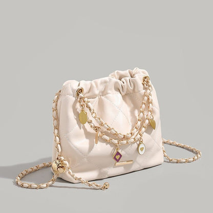Belluova™ Quilted Chain Sling Bag