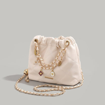 Belluova™ Quilted Chain Sling Bag